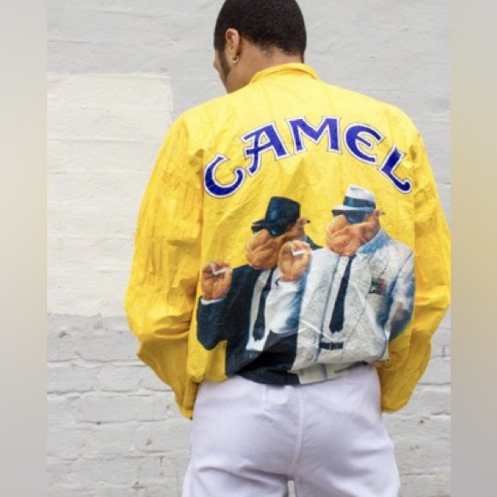 VTG Camel Cigarettes Windbreaker Jacket  🚬